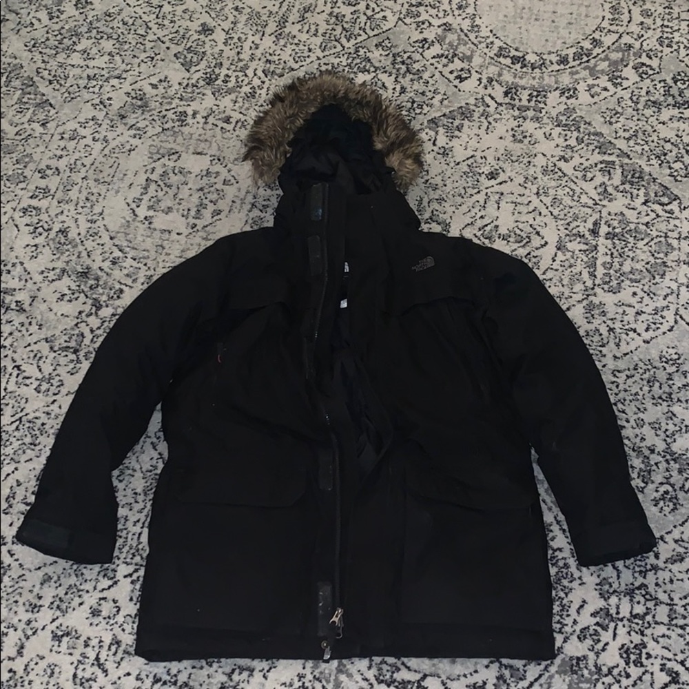 Boys XL North face parka